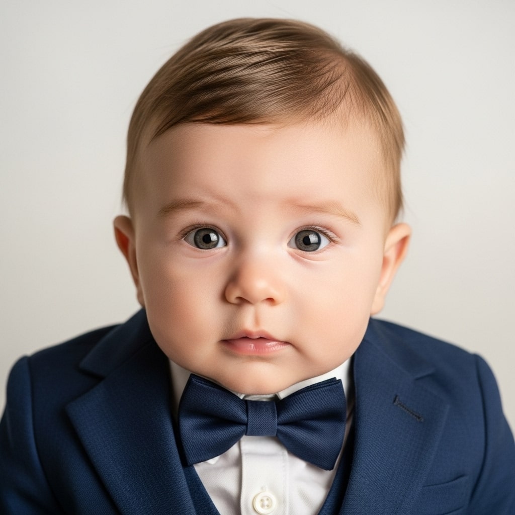 Baby Classic Gentleman Portrait