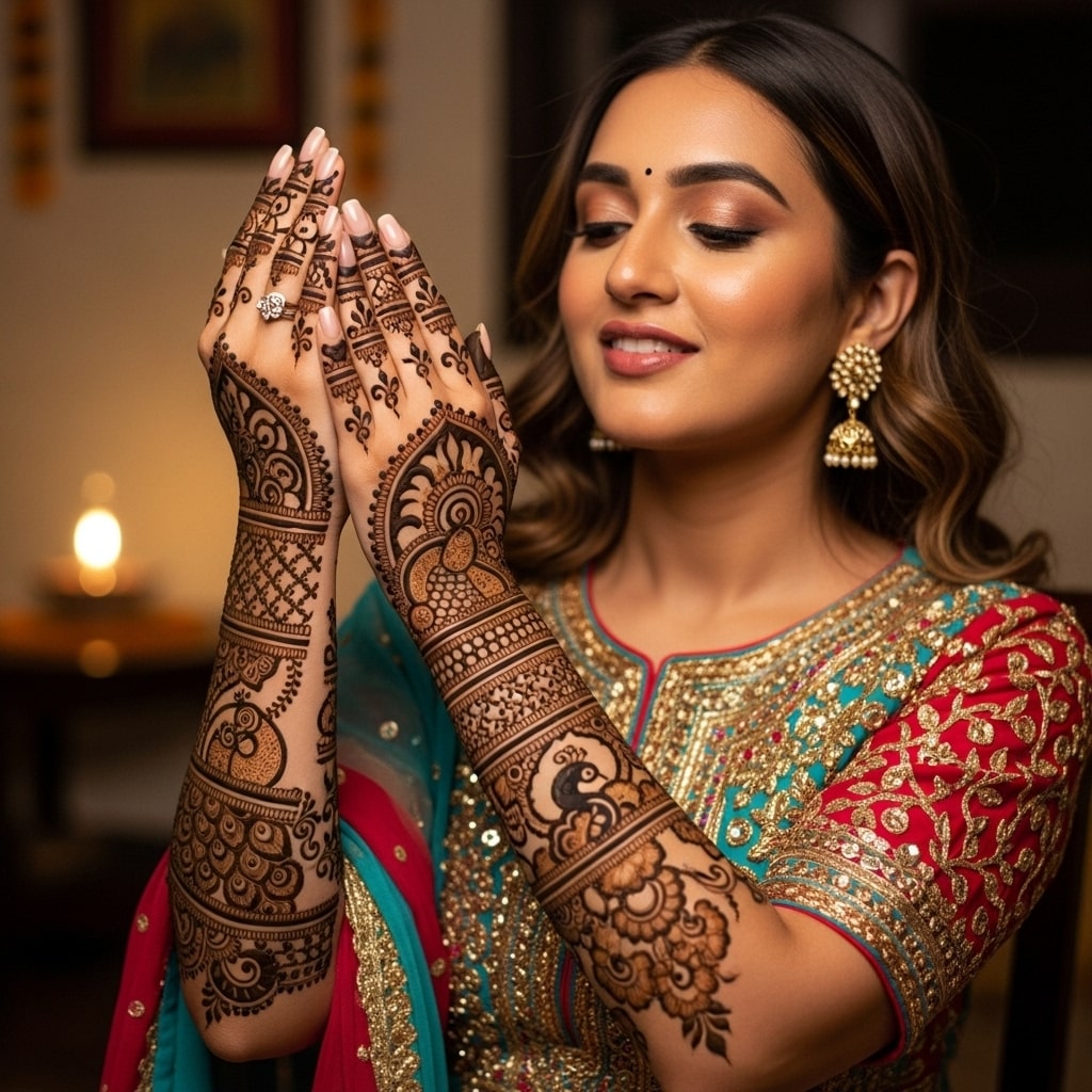 Mehendi Night Portrait