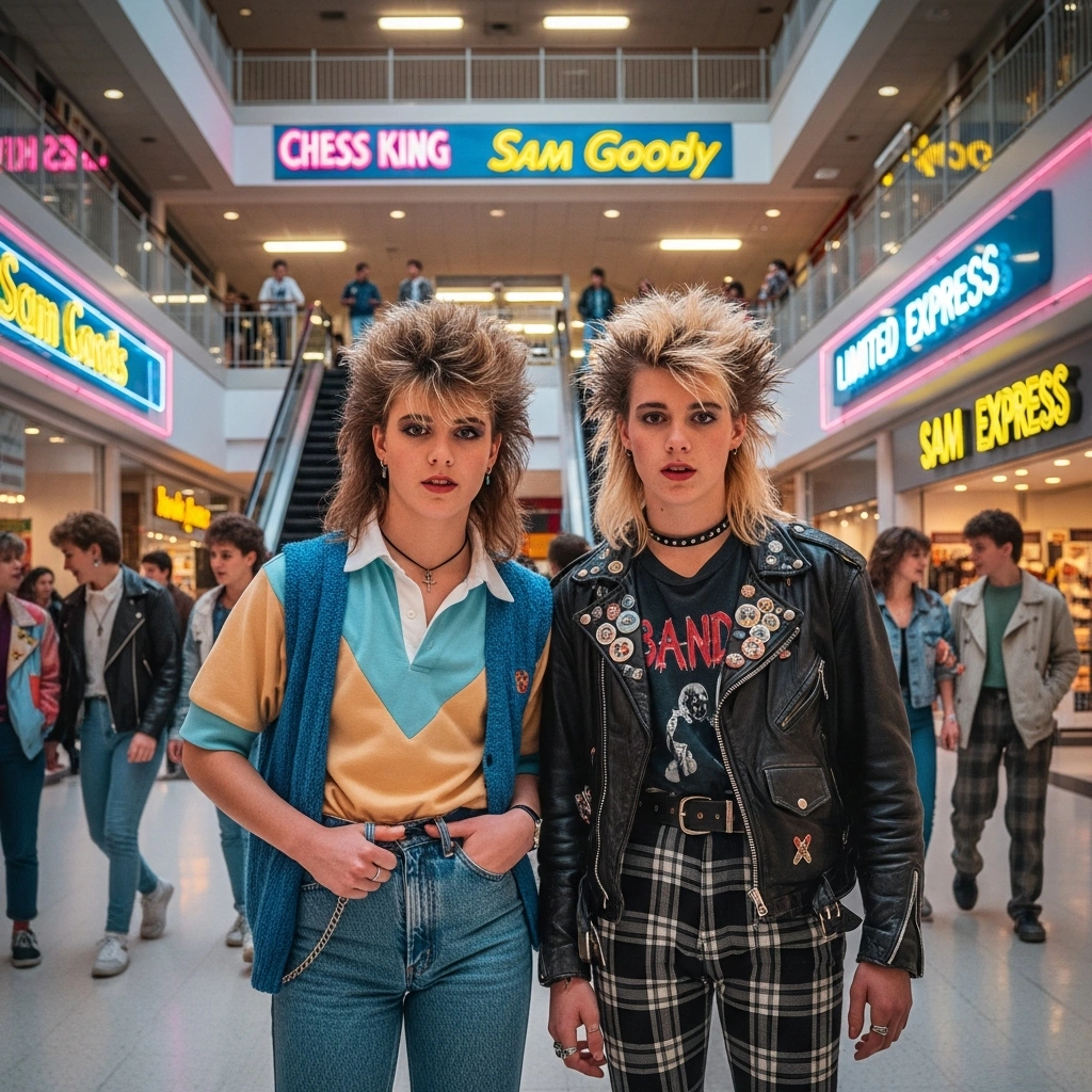 1980s Mall Culture