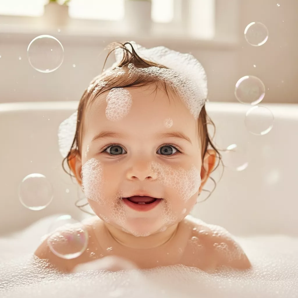 Bubble Bath Cuteness