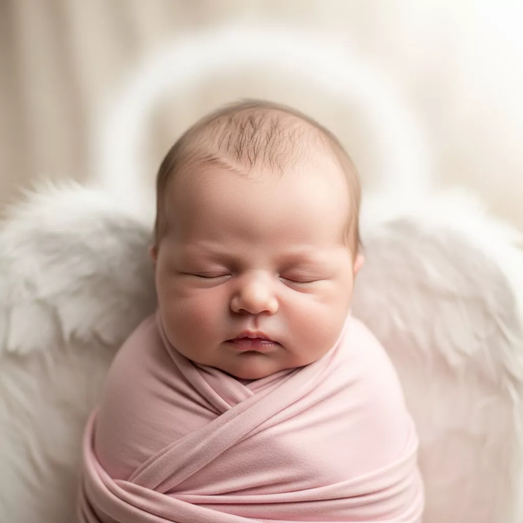 Sleepy Angel Baby Girl