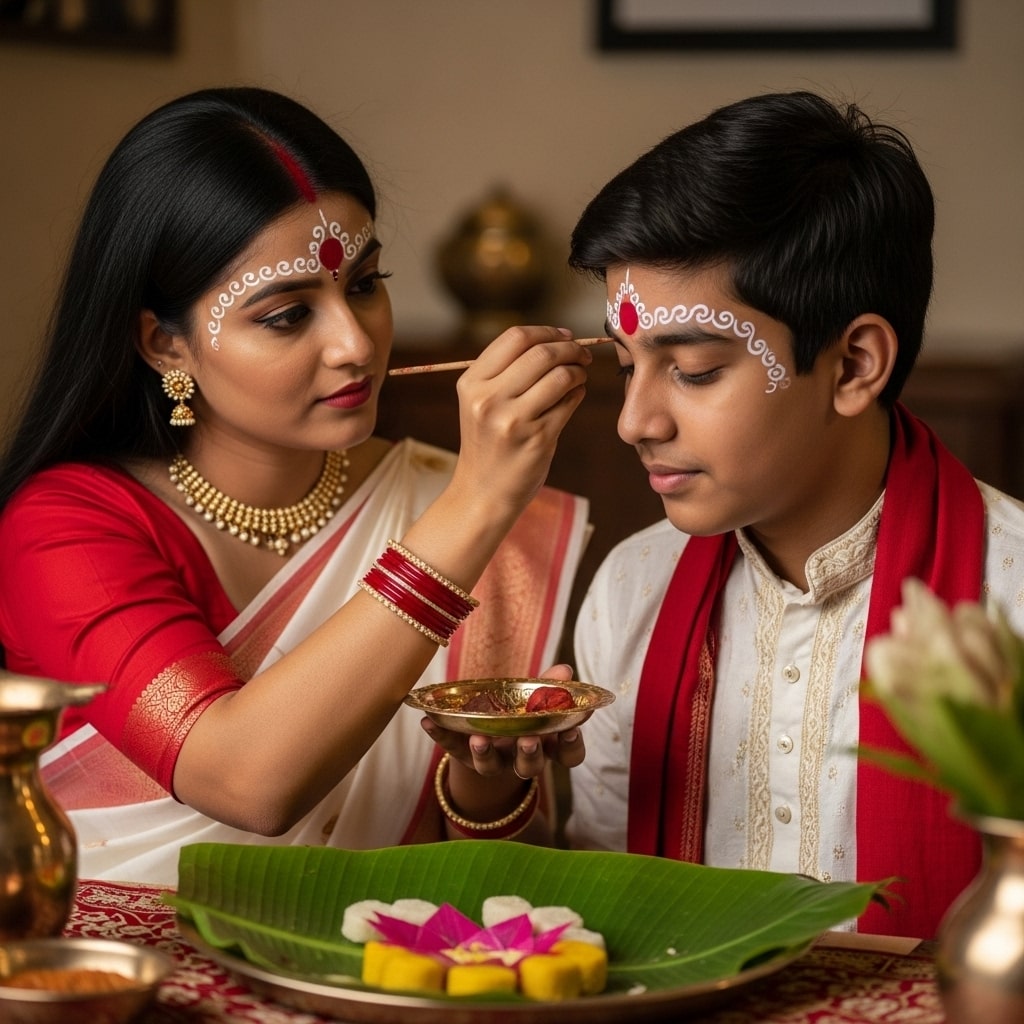 Bengali Bhai Phonta Style