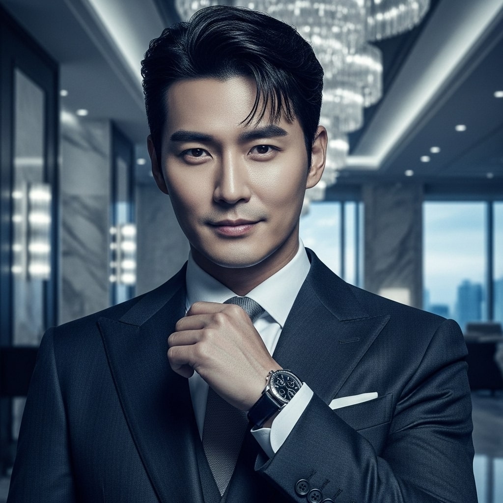 wealthy K-Drama chaebol character aesthetic