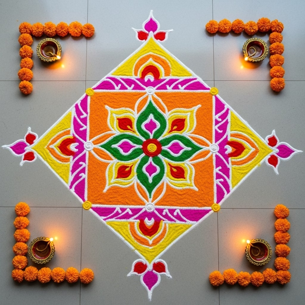 Rangoli Art Showcase