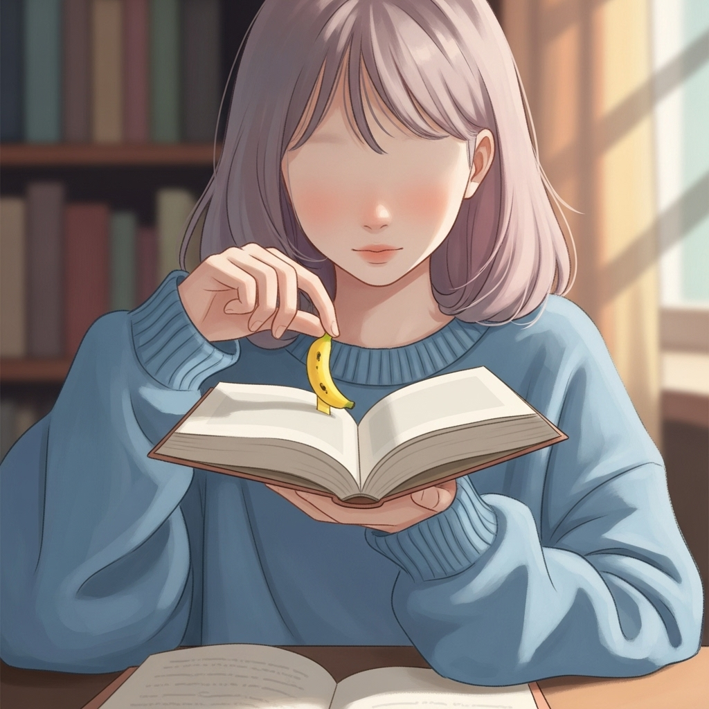 Generate an aesthetic pastel-colored portrait of a girl