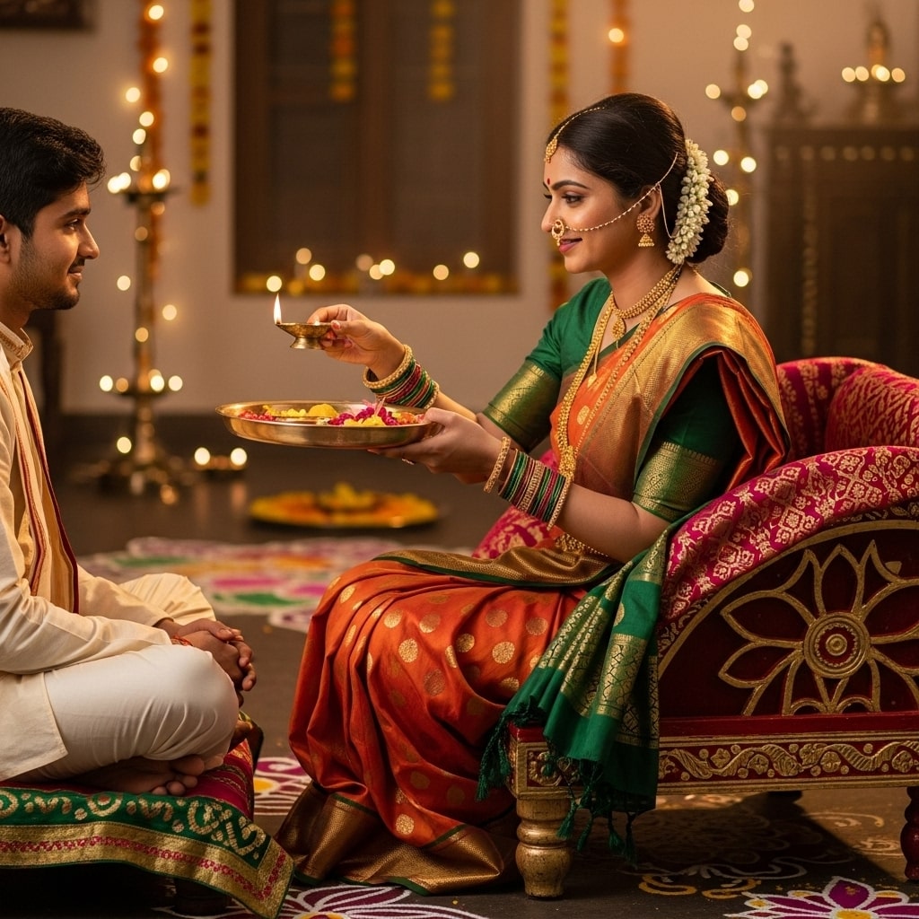 Marathi Bhaubeej Tradition