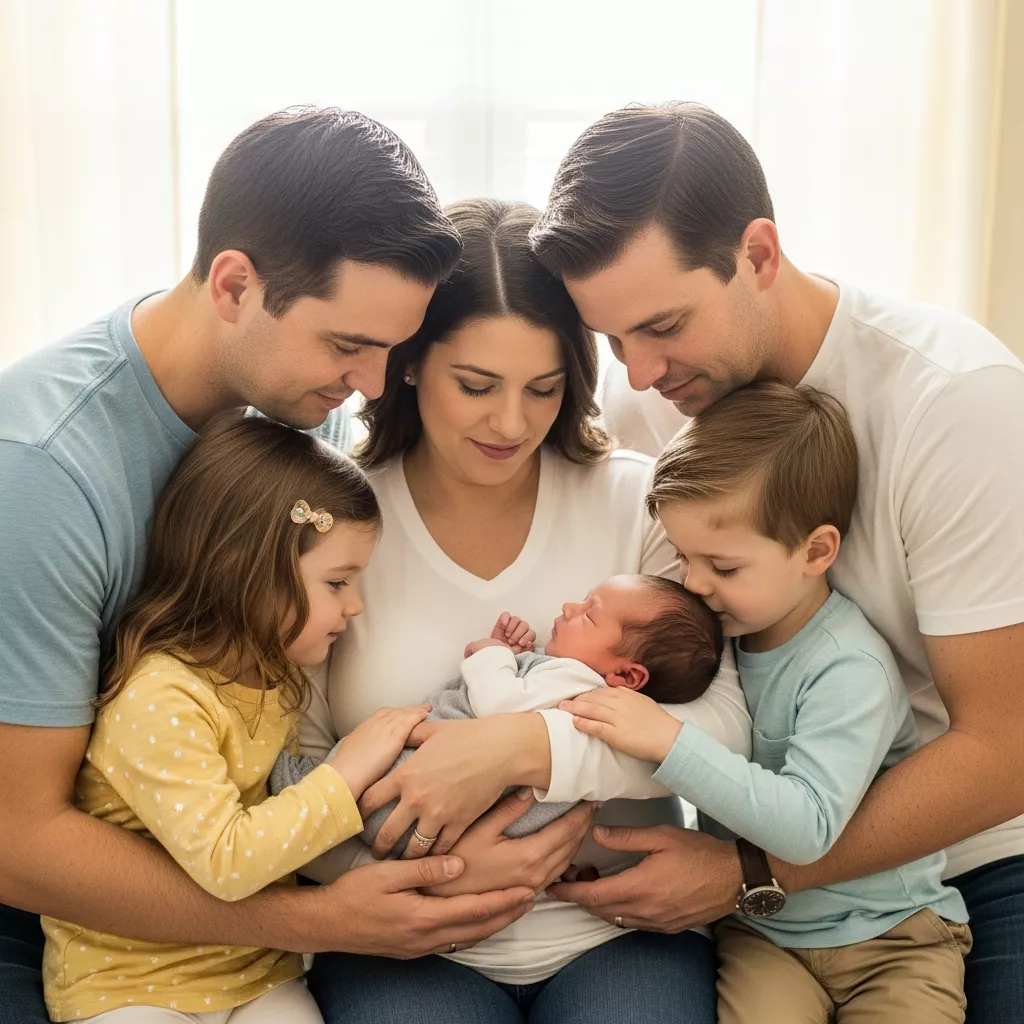 Newborn Family Introduction