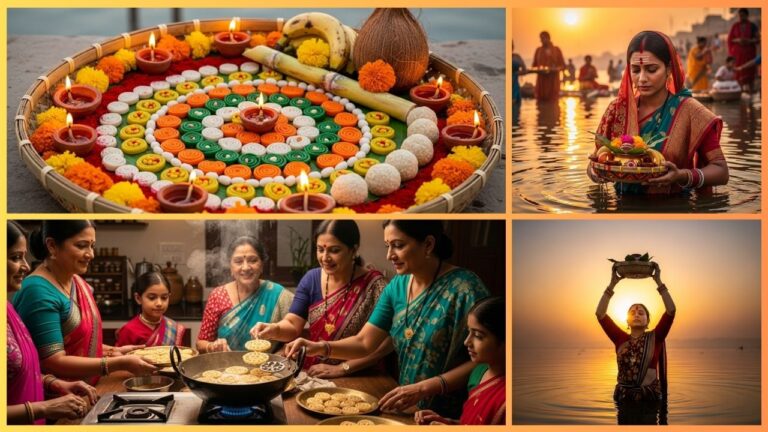 15 Chhath Puja AI Photo Prompts (Sacred River Rituals)