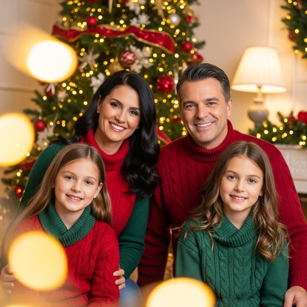 Classic Family Christmas Tree