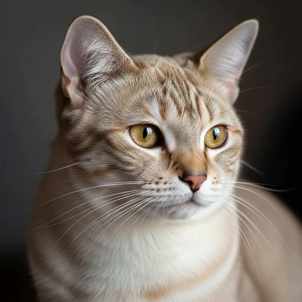 Regal Cat Portrait