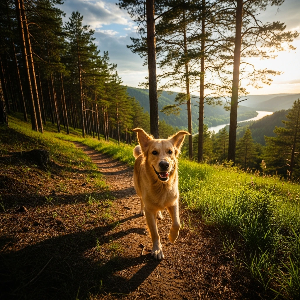 Pet in Natural Environment