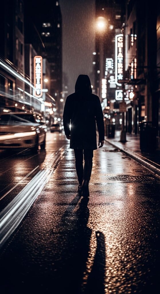 City Street Movie Scene