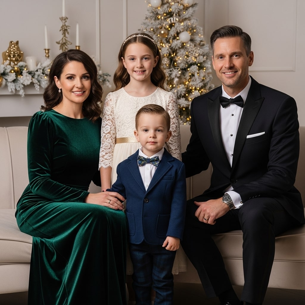 Elegant Christmas Formal