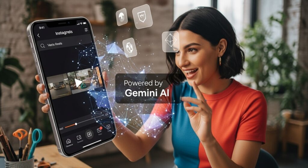 Gemini AI for Instagram Reels