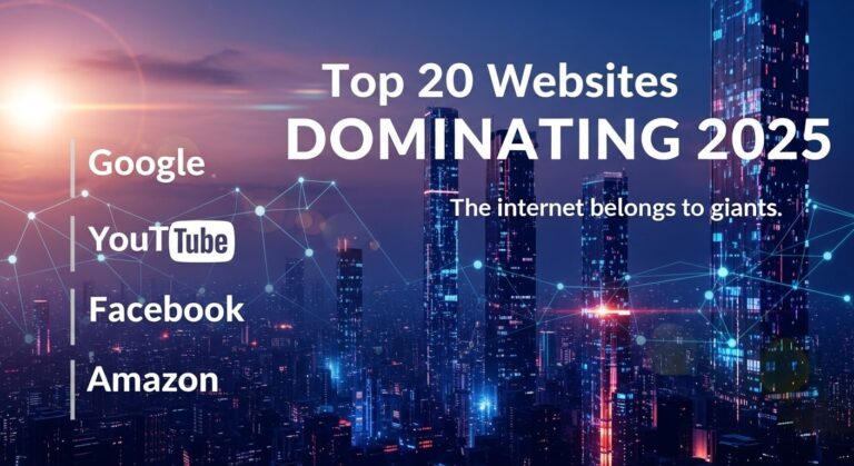 The Internet’s Biggest Winners: Top 20 Websites DOMINATING 2025!