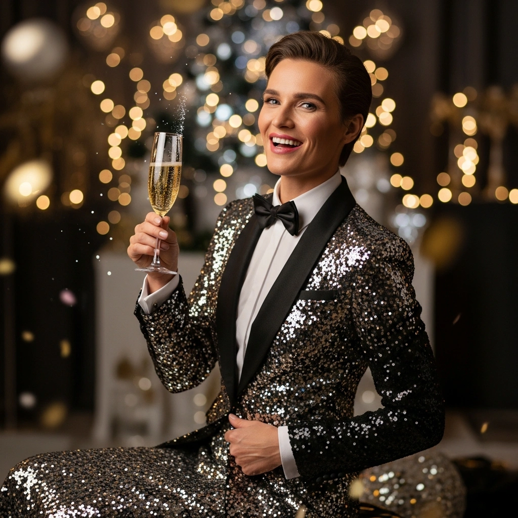 Sequin Dress Glamour