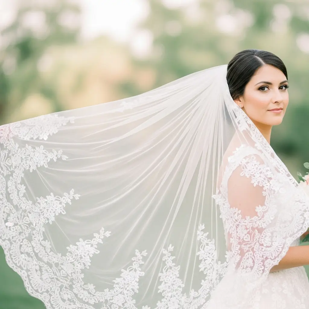 Veil Detail Close-Up