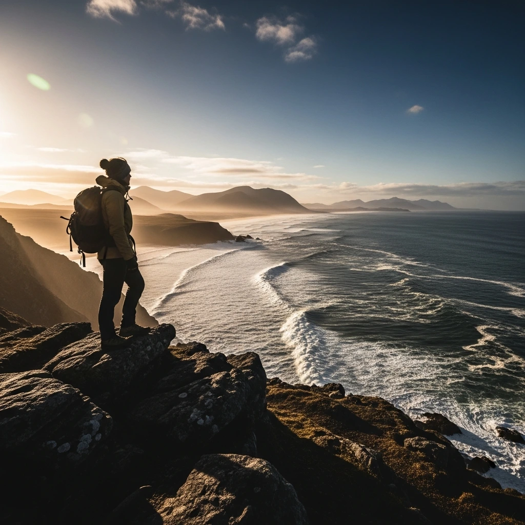 Coastal Cliffside View