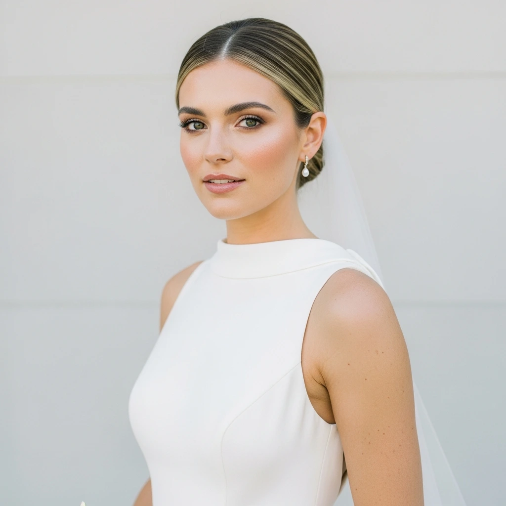 Clean Contemporary Bride