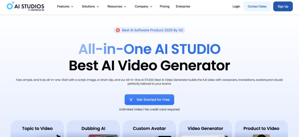 DeepBrain AI Studios