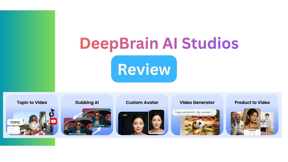DeepBrain AI Studios Review