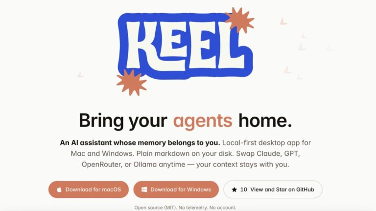 Keel Review 2026: Personal AI Memory, Privacy-Focused Assistance