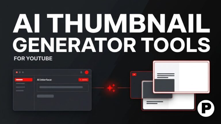 Best AI Thumbnail Generator Tools for YouTube
