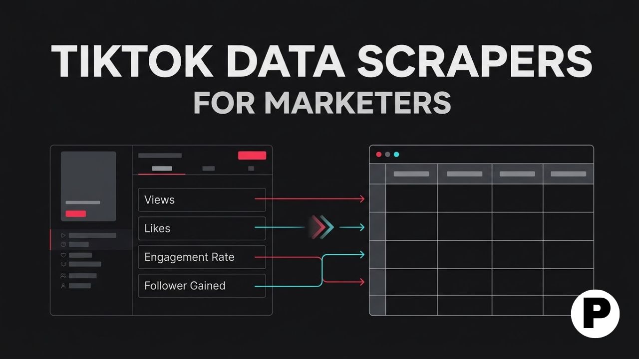 Best TikTok Data Scraper Tools for Marketers