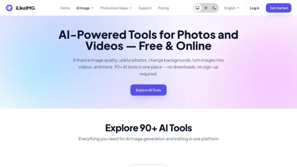 iLikeIMG homepage screenshot