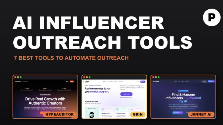 7 Best AI Tools to Automate Influencer Outreach