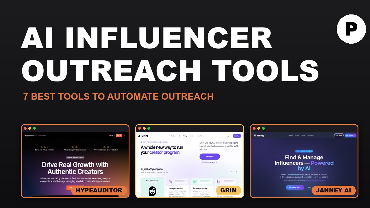 7 best AI tools to automate influencer outreach
