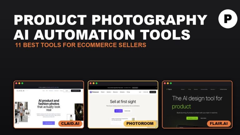 11 Best AI Tools for Product Photography Automation