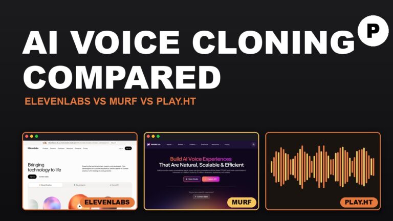 AI voice cloning: ElevenLabs vs Murf vs Play.ht compared