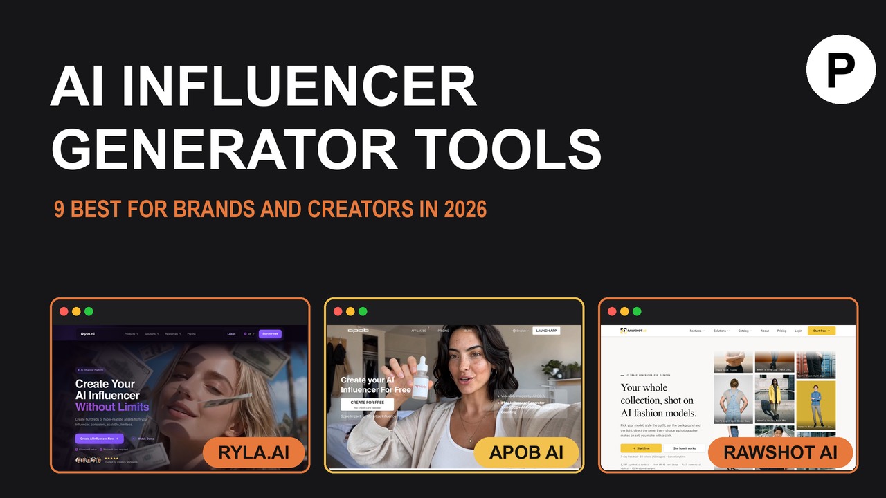 9 best AI influencer generator tools for brands and creators in 2026