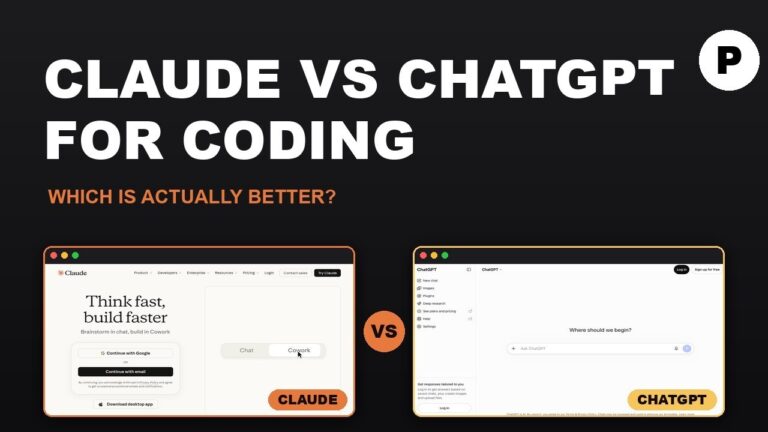 Claude vs ChatGPT for Coding: Which Is Actually Better