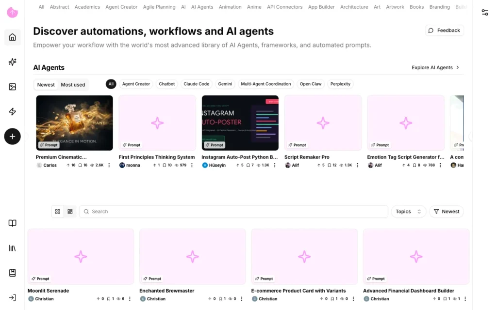 Snack Prompt homepage screenshot